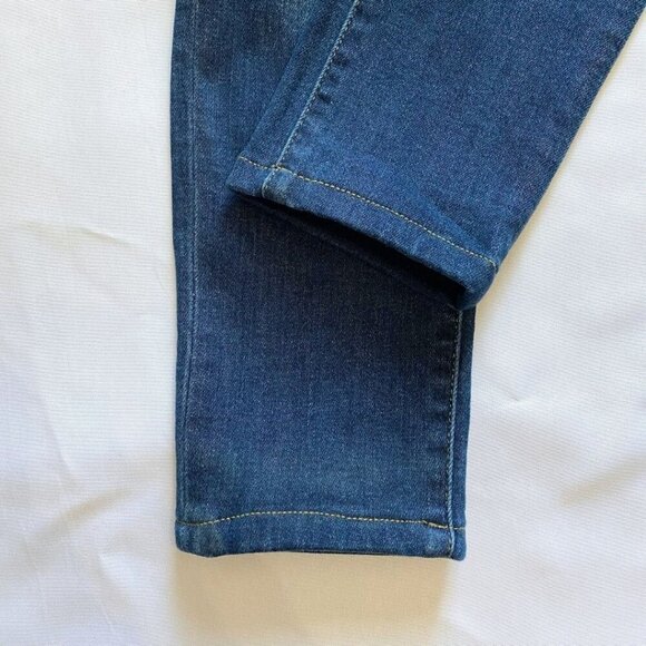ACNE STUDIO PIN STORM MEDIUM WASH HIGH RISE SKINNY STRETCH JEANS - 27 - Picture 8 of 9